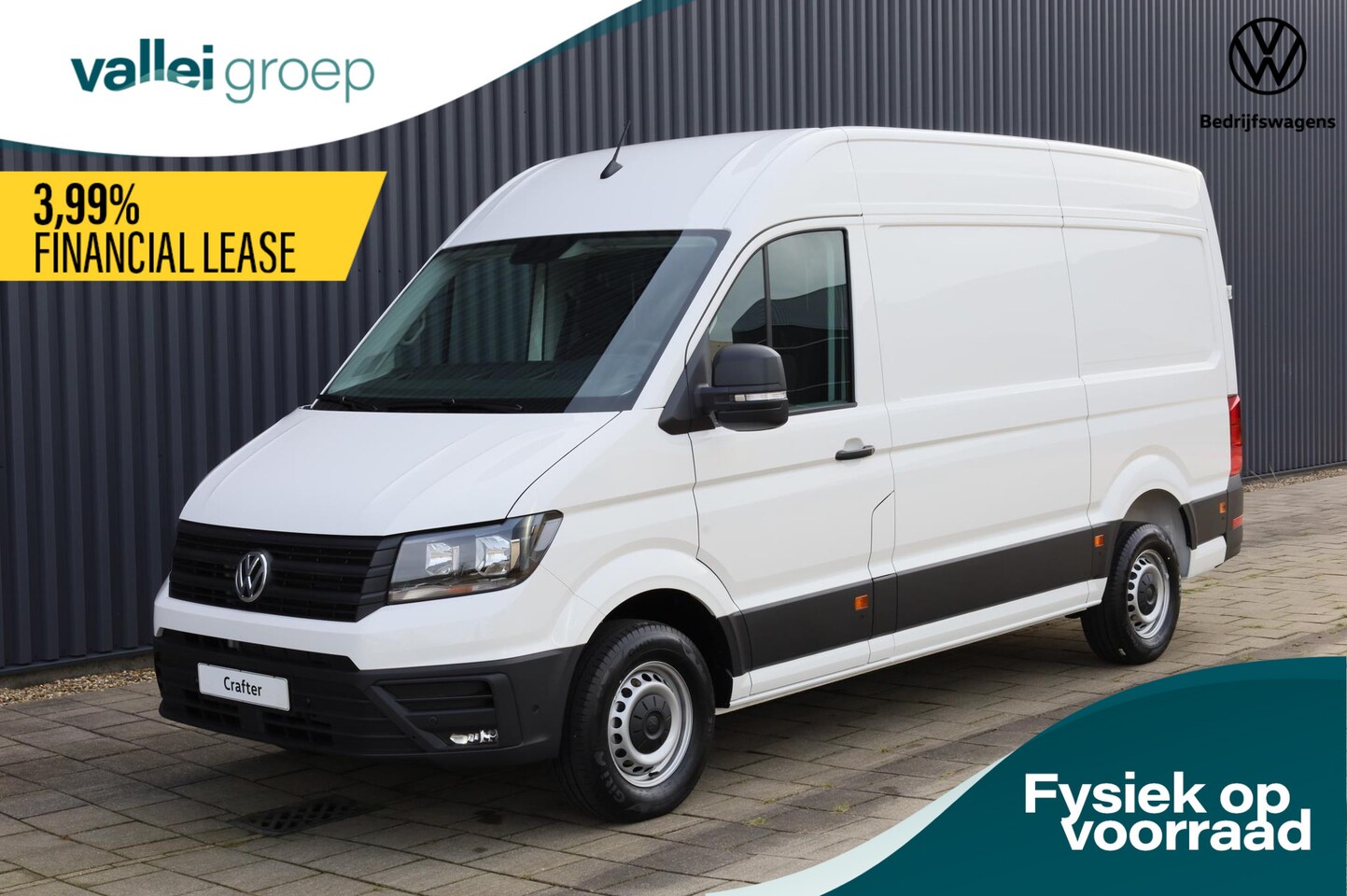 Volkswagen Crafter - Bedrijfswagens 2.0 TDI EU6 177PK DSG Highline GVW 3.0T WB 3640 MM | Trekhaak | Airco | Bij - AutoWereld.nl