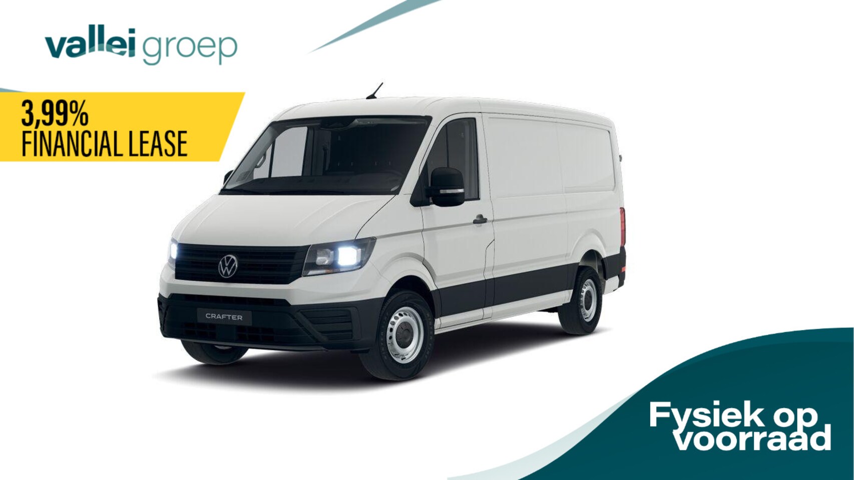 Volkswagen Crafter - Bedrijfswagens Trendline L3 2.0 TDI EU6 130 kW (177 pk) GVW 3.5T WB 3640 MM 6 versn. Han - AutoWereld.nl