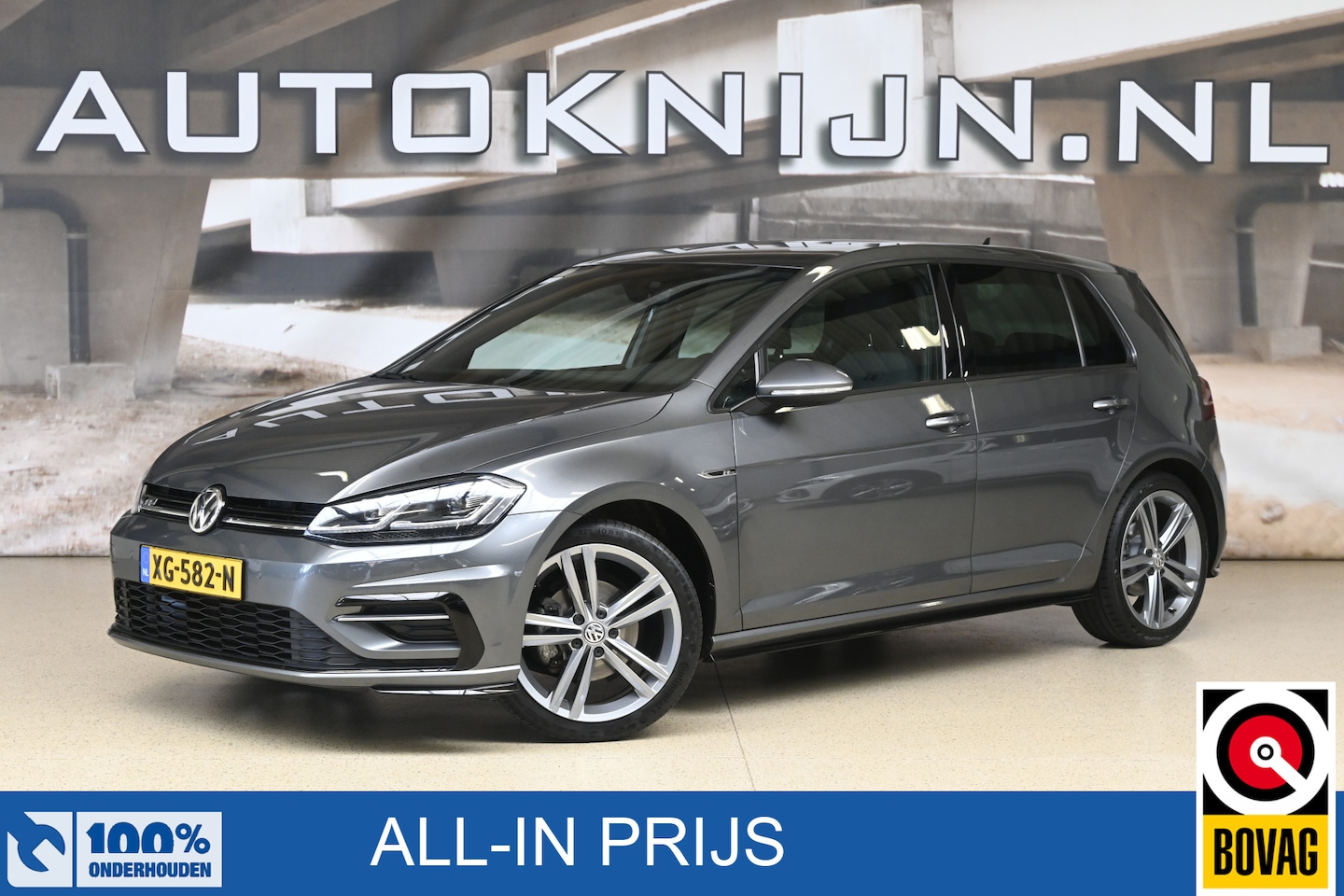 Volkswagen Golf - 1.5 TSI 150pk Highline Business R | NL-auto | LED | ACC| Camera | R-Line | 100% (Dealer) o - AutoWereld.nl