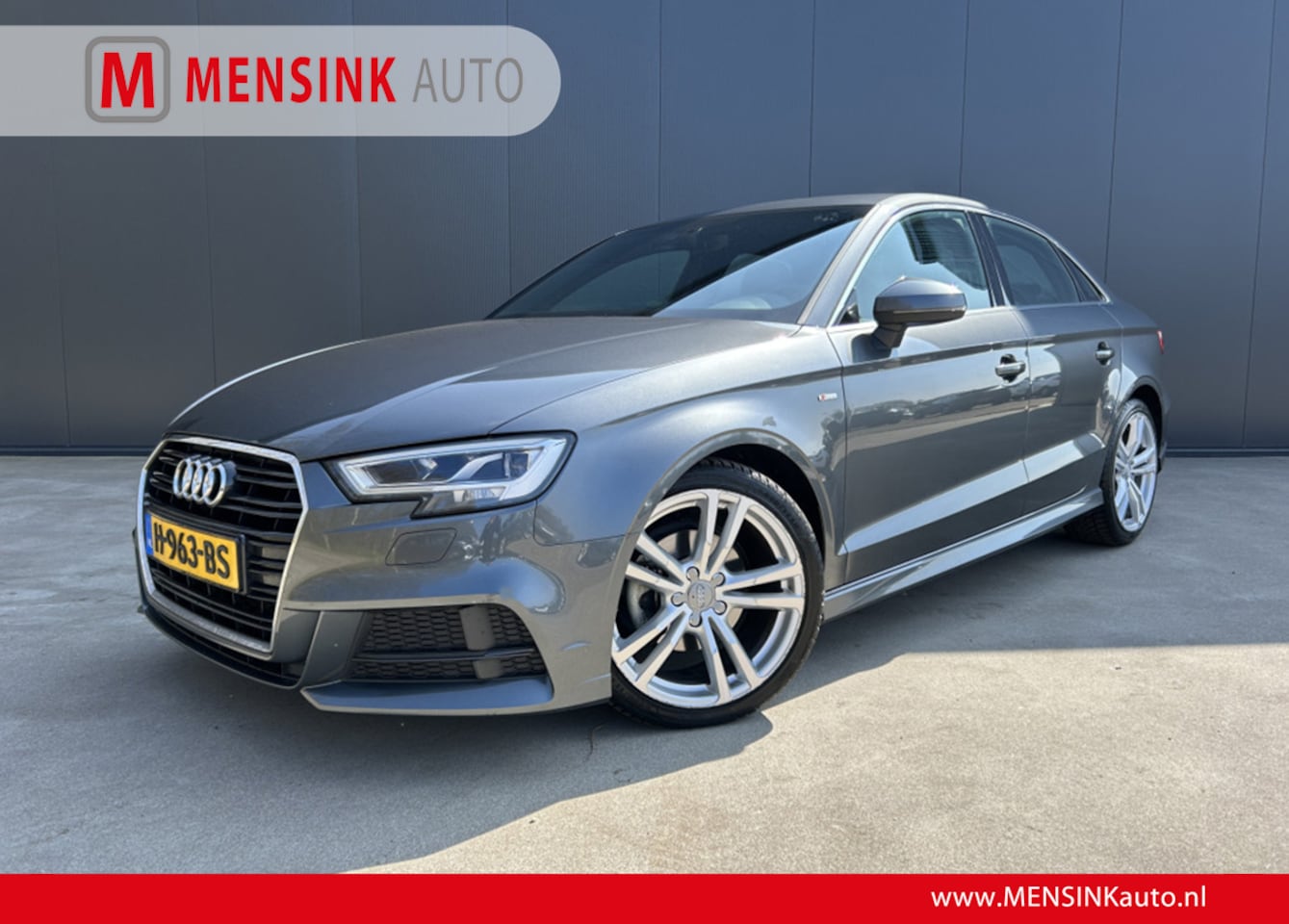 Audi A3 Limousine - 35 TFSI 150 PK S Line Sport VIRTUAL COCKPIT HALF LEER LED NAVI CRUISE ECC - AutoWereld.nl