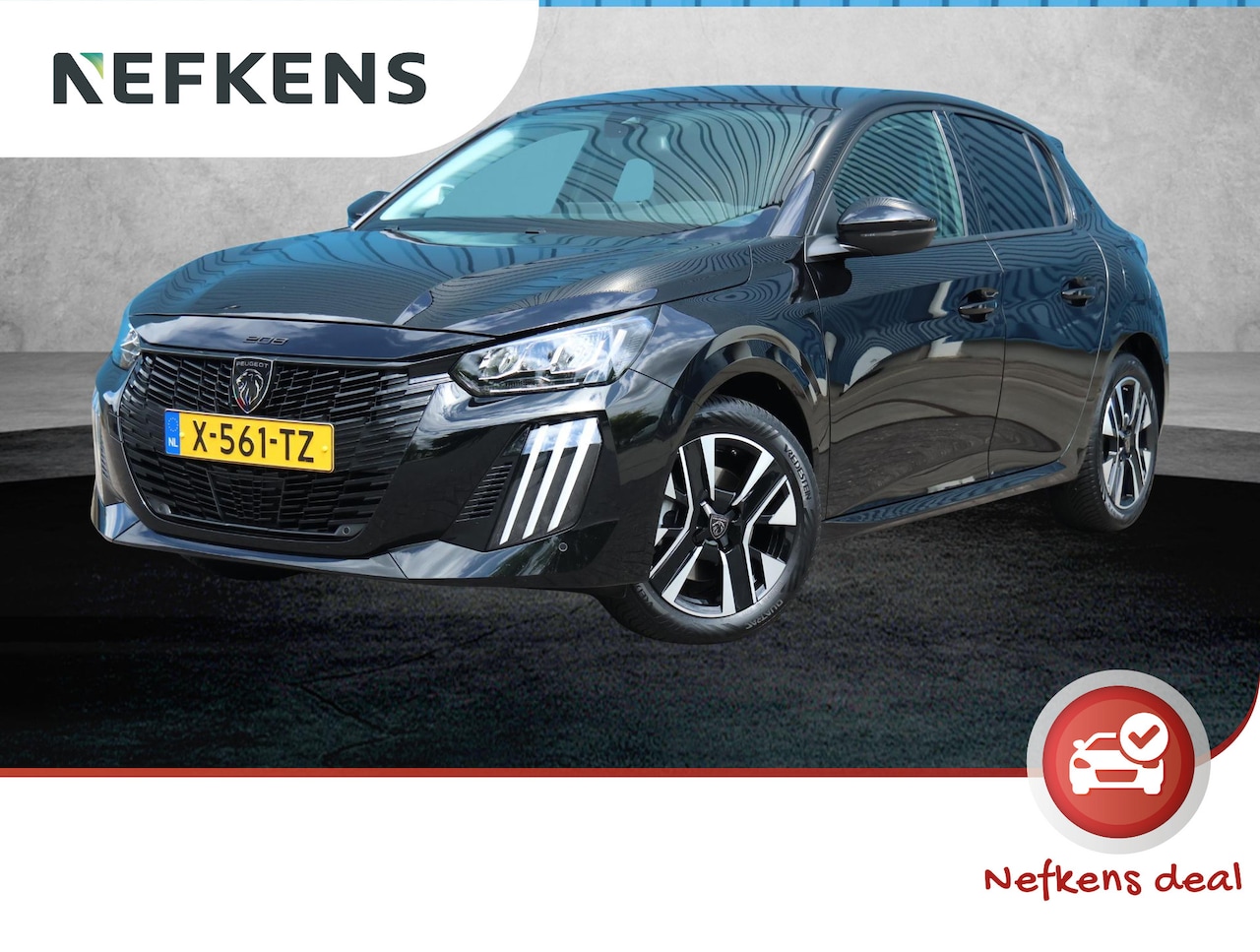 Peugeot 208 - Hybrid 100PK e-DCS6 Allure | AUTOMAAT | AppleCarplay/AndroidAuto | Parkeersensoren | FULL - AutoWereld.nl