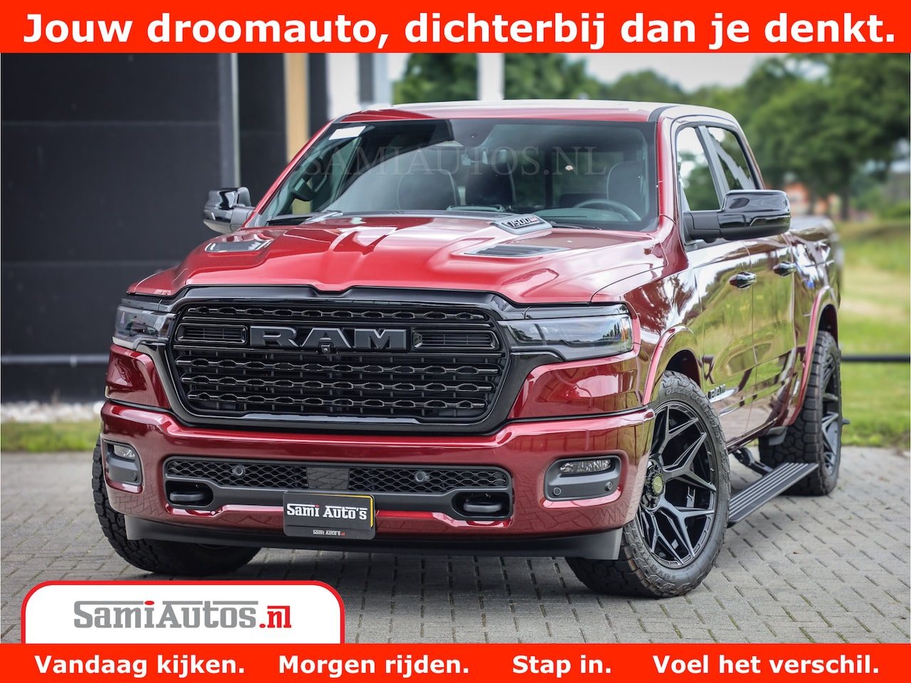 Dodge Ram 1500 - Limited Night H.O 540HP 706Nm | Massage + Full Option | De Meest Luxe en Volle Pick-Up in - AutoWereld.nl