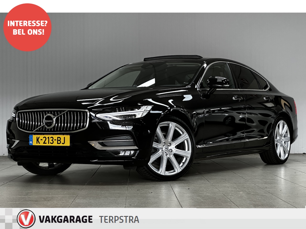 Volvo S90 - 2.0 D4 Inscription/ 20'' LMV/ HUD/ Bowers en Wilkins/ Stoel+Stuurverw./ Virtual Cockpit/ E - AutoWereld.nl
