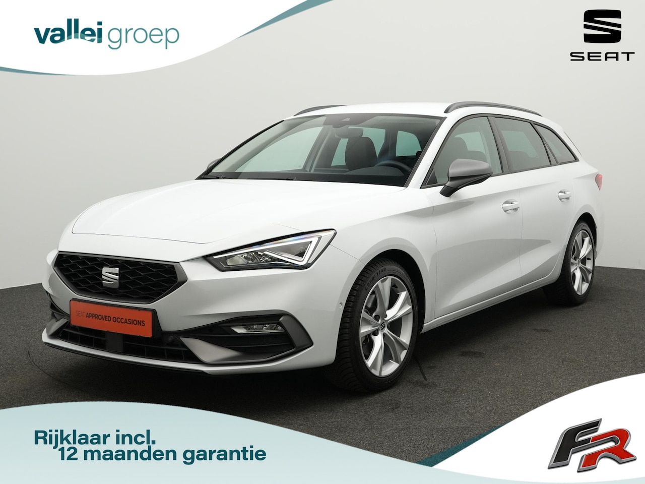 SEAT Leon Sportstourer - 1.5 eTSI 150 pk DSG FR Business Intense | Stuur-/stoelverwarming | Achteruitrijcamera | Na - AutoWereld.nl