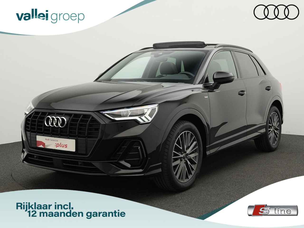 Audi Q3 - 35 TFSI 150 pk S-tronic Advanced edition / S-Line | Panoramadak | Trekhaak | Achteruitrijc - AutoWereld.nl