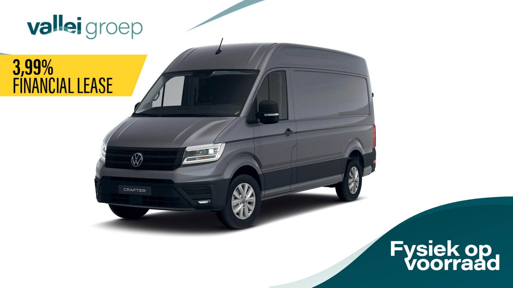 Volkswagen Crafter - Bedrijfswagens Exclusive L3 2.0 TDI EU6 103 kW (140 pk) GVW 3.5T WB 3640 MM 8 versn. Aut - AutoWereld.nl