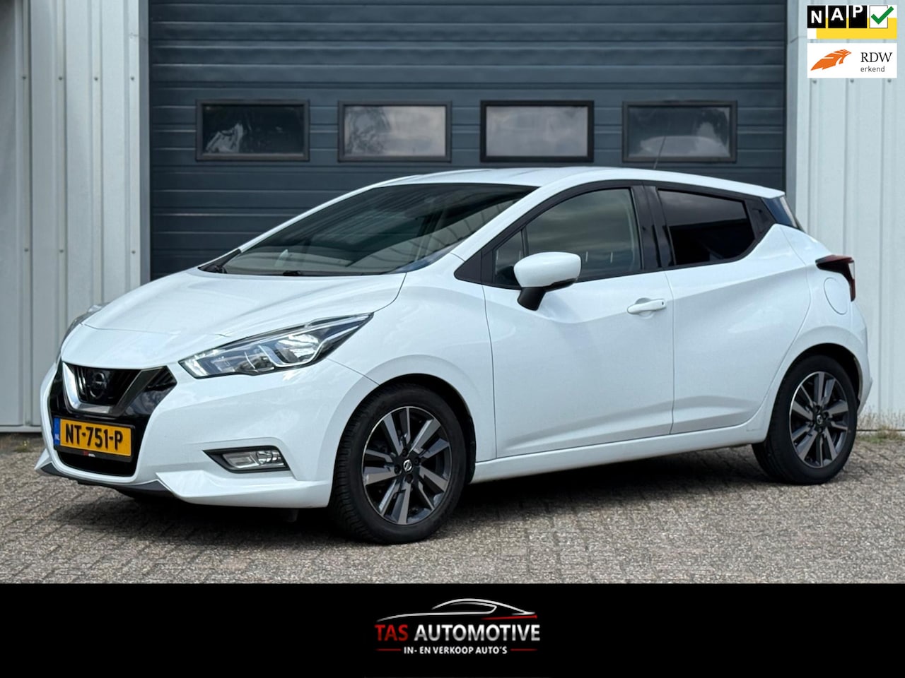Nissan Micra - 0.9 IG-T N-Connecta 1e EIG/NAVI/CRUISE/PDC - AutoWereld.nl