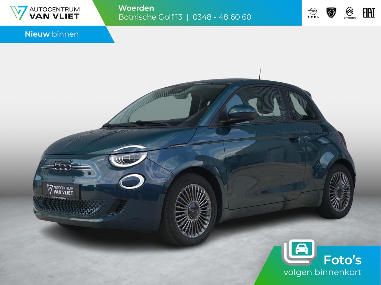 Fiat 500 - Icon 42 kWh Camera | Stoelverwarming - AutoWereld.nl