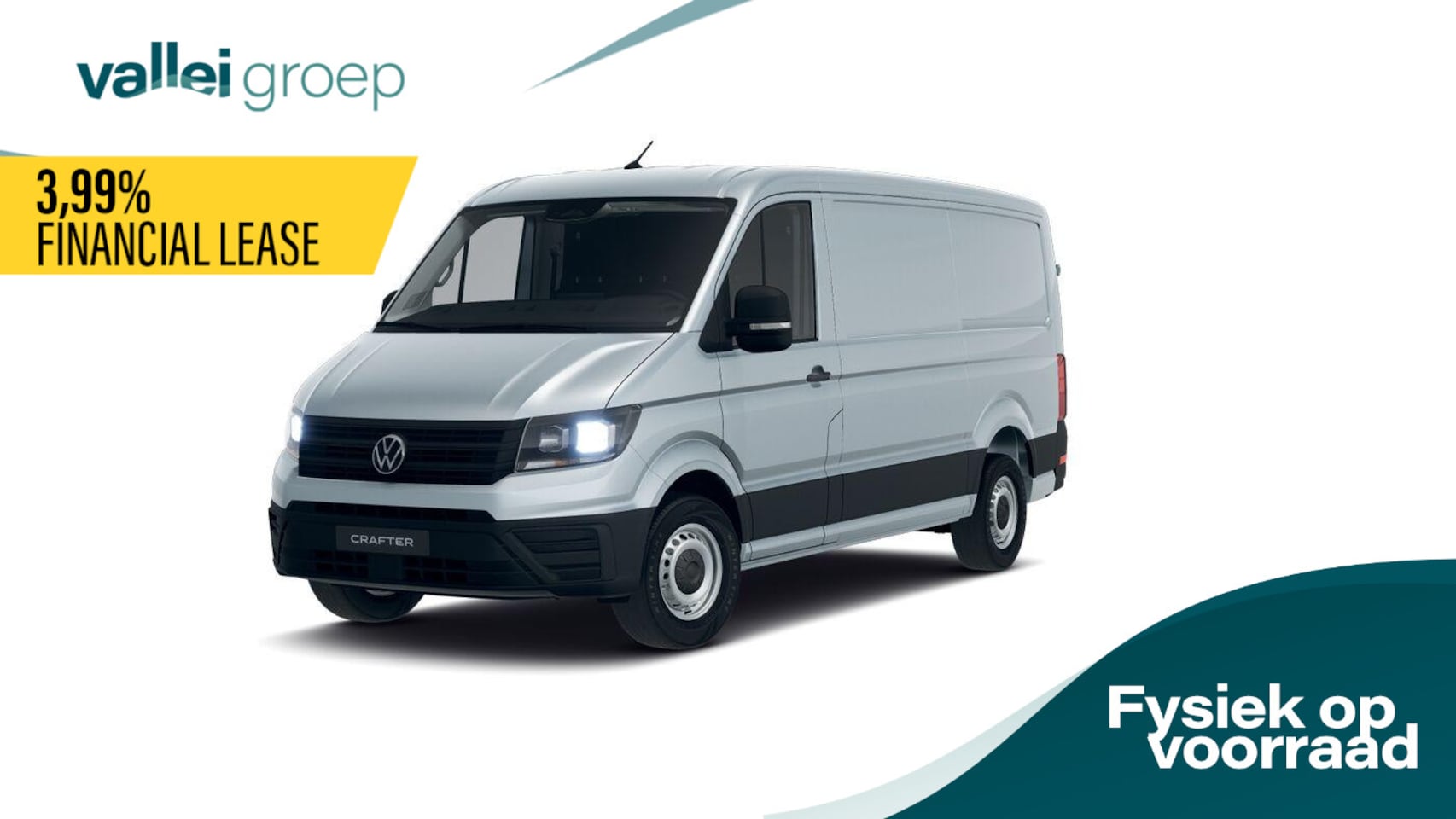 Volkswagen Crafter - Bedrijfswagens Trendline L3 2.0 TDI EU6 130 kW (177 pk) GVW 3.5T WB 3640 MM 6 versn. Han - AutoWereld.nl