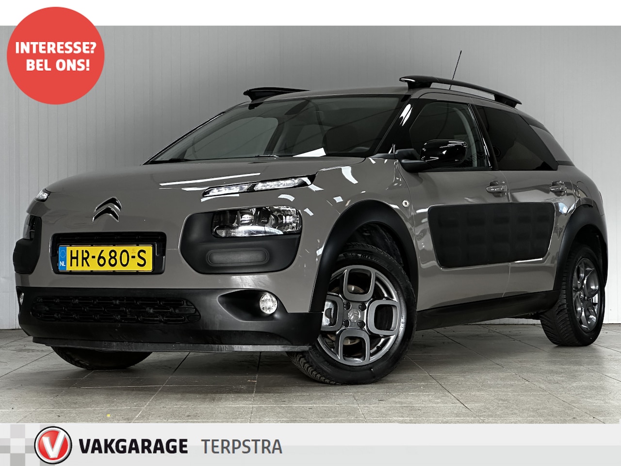 Citroën C4 Cactus - 1.2 PureTech Shine/ LED Dagrijverl./ 16''LMV/ Clima/ Navi/ Cruise/ Bluetooth/ Multi.LEDER. - AutoWereld.nl