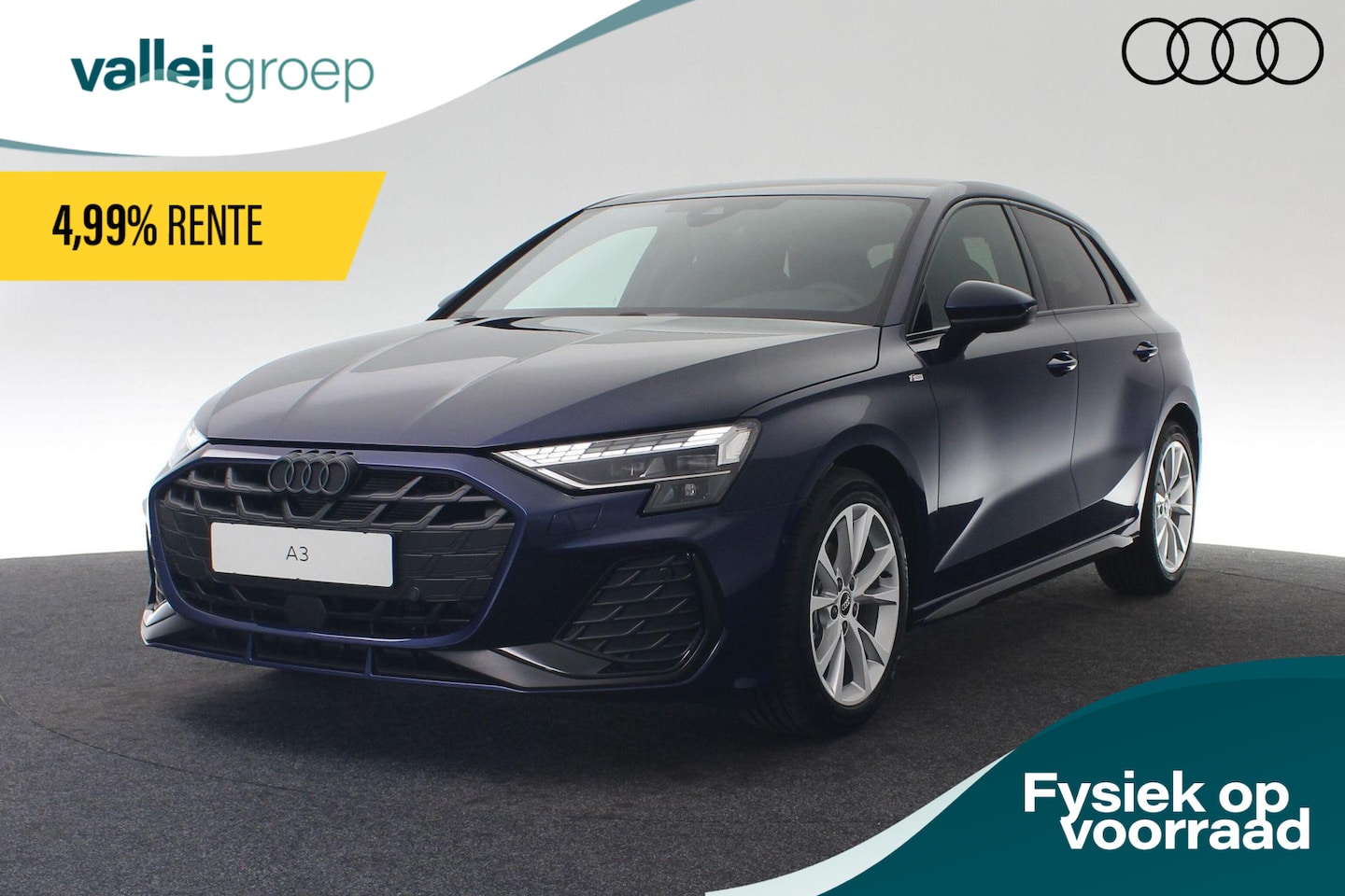 Audi A3 Sportback - S edition 30 TFSI 116 PK Lichtpakket Pro ambient Light | Warmtewerend glas donker getint - AutoWereld.nl
