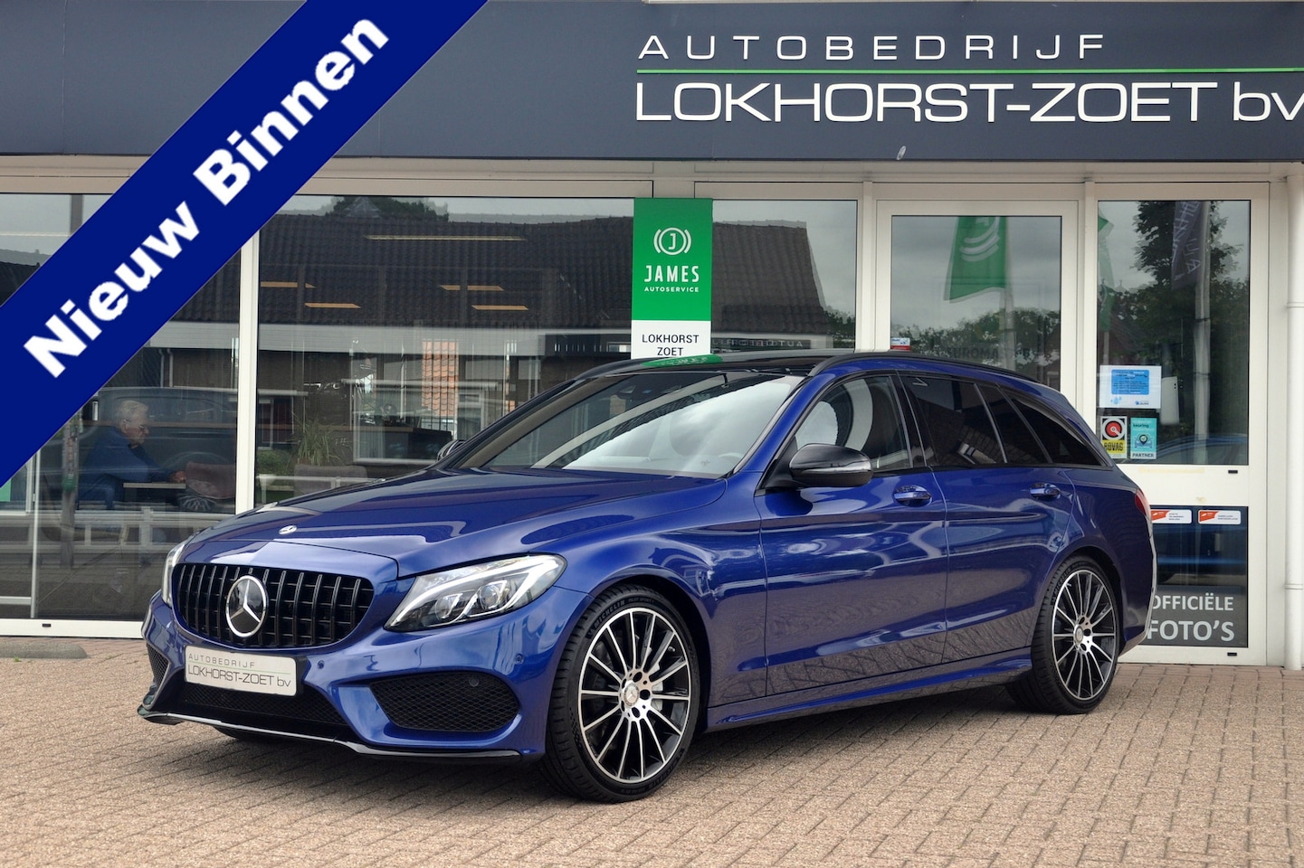 Mercedes-Benz C-klasse Estate - 400 4MATIC Premium Plus Pack | Panoramadak | Burmester - AutoWereld.nl