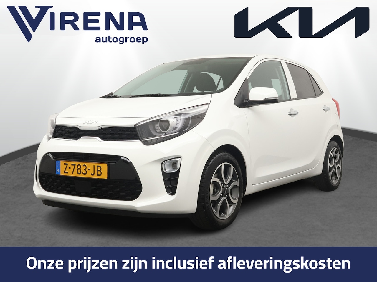 Kia Picanto - 1.0 DPi DynamicPlusLine Apple Carplay/Android Auto - Cruise Control - Climate Control - Na - AutoWereld.nl