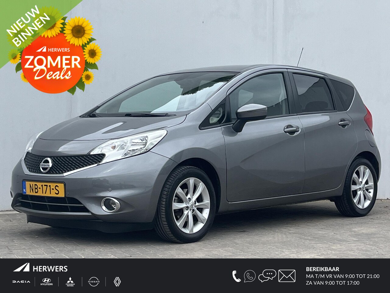 Nissan Note - 1.2 DIG-S Connect Edition Automaat / Navigatie / Parkeersensoren Voor & Achter / Automatis - AutoWereld.nl