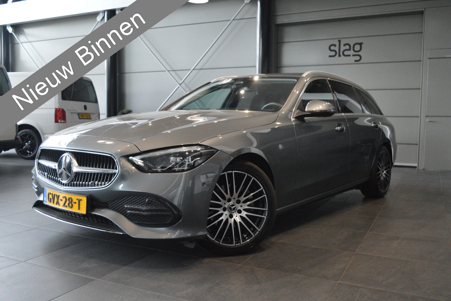 Mercedes-Benz C-klasse Estate - 180 Luxury Line navi camera burmester 18 inch 170 pk !! - AutoWereld.nl