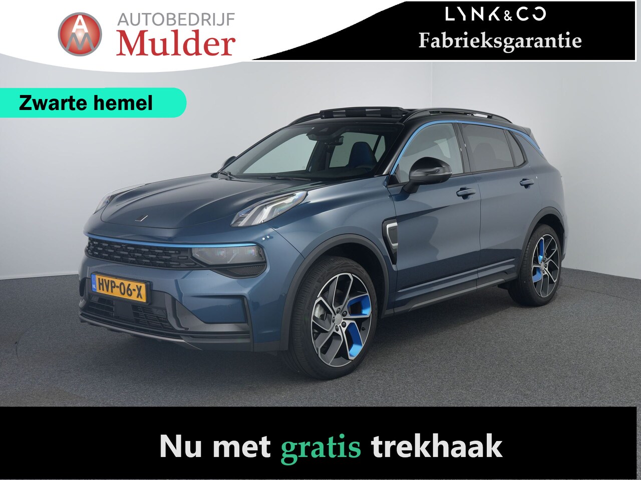 Lynk & Co 01 - 1.5  Zwarte hemel | Trekhaak | Pano | ACC | 360 Camera - AutoWereld.nl