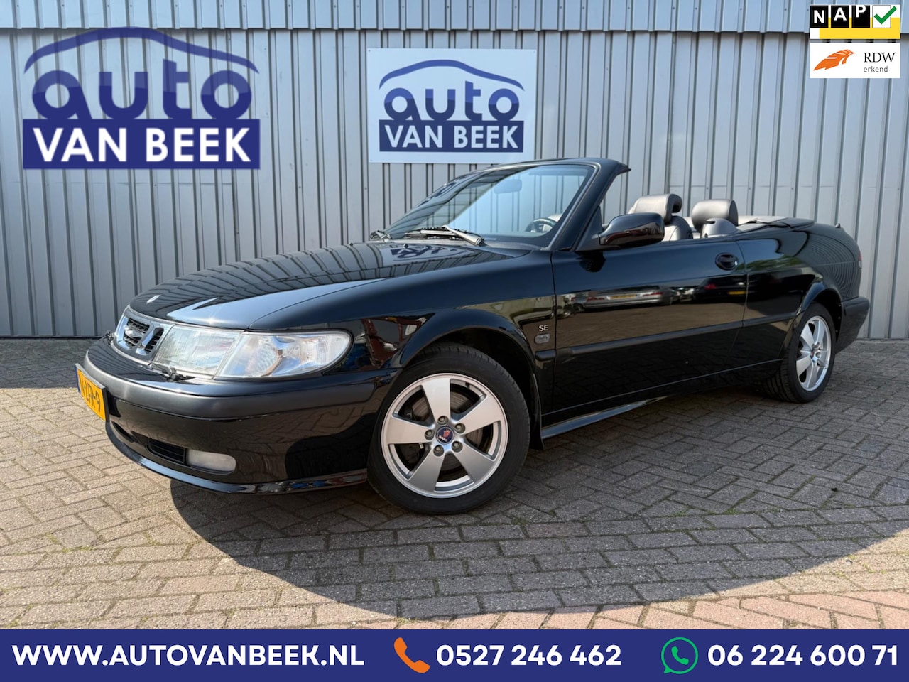 Saab 9-3 Cabrio - 2.0t SE Anniversary|Nieuwe APK op 19-05 - AutoWereld.nl