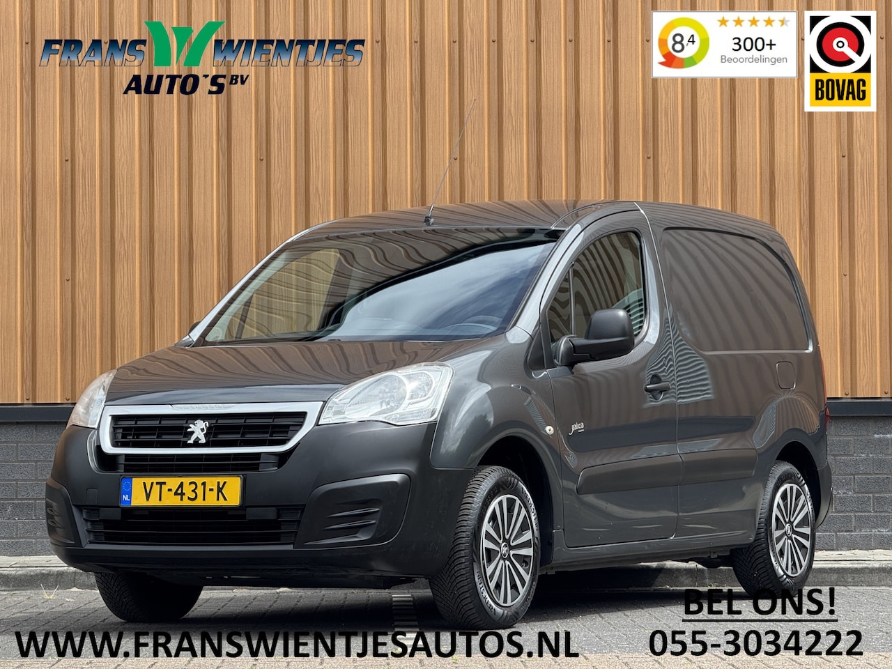 Peugeot Partner - 120 1.6 HDi 75 L1 XR | 1e Eigenaar | 3 Persoons | Airconditioning | Parrot | Trekhaak | El - AutoWereld.nl