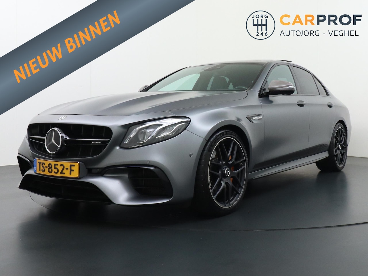 Mercedes-Benz E-klasse - AMG 63 S 4MATIC+ Pano |  Keramische Schijven |  B&O - AutoWereld.nl