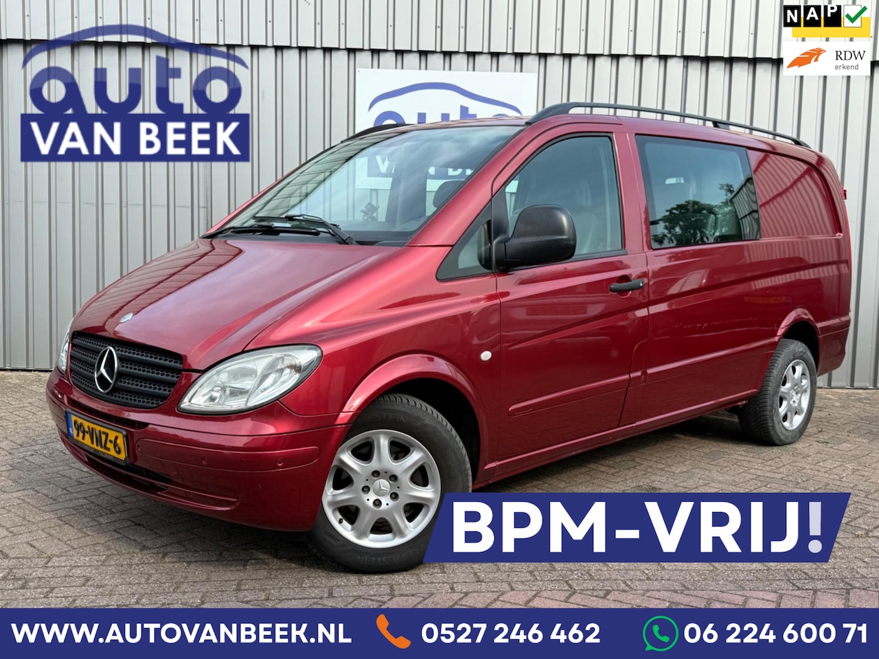 Mercedes-Benz Vito - 120 CDI 320 Lang HD|Sensoren|Cruise|5p|Trekhaak - AutoWereld.nl
