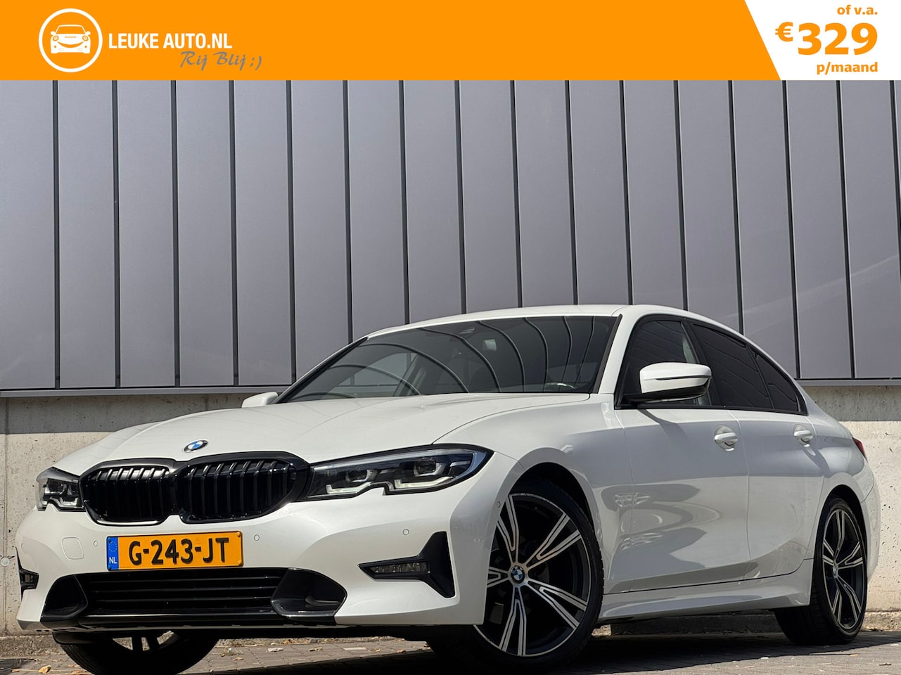 BMW 3-serie - 320i 184PK Automaat M-Sport Shadow Head-UP Camera Leer - AutoWereld.nl