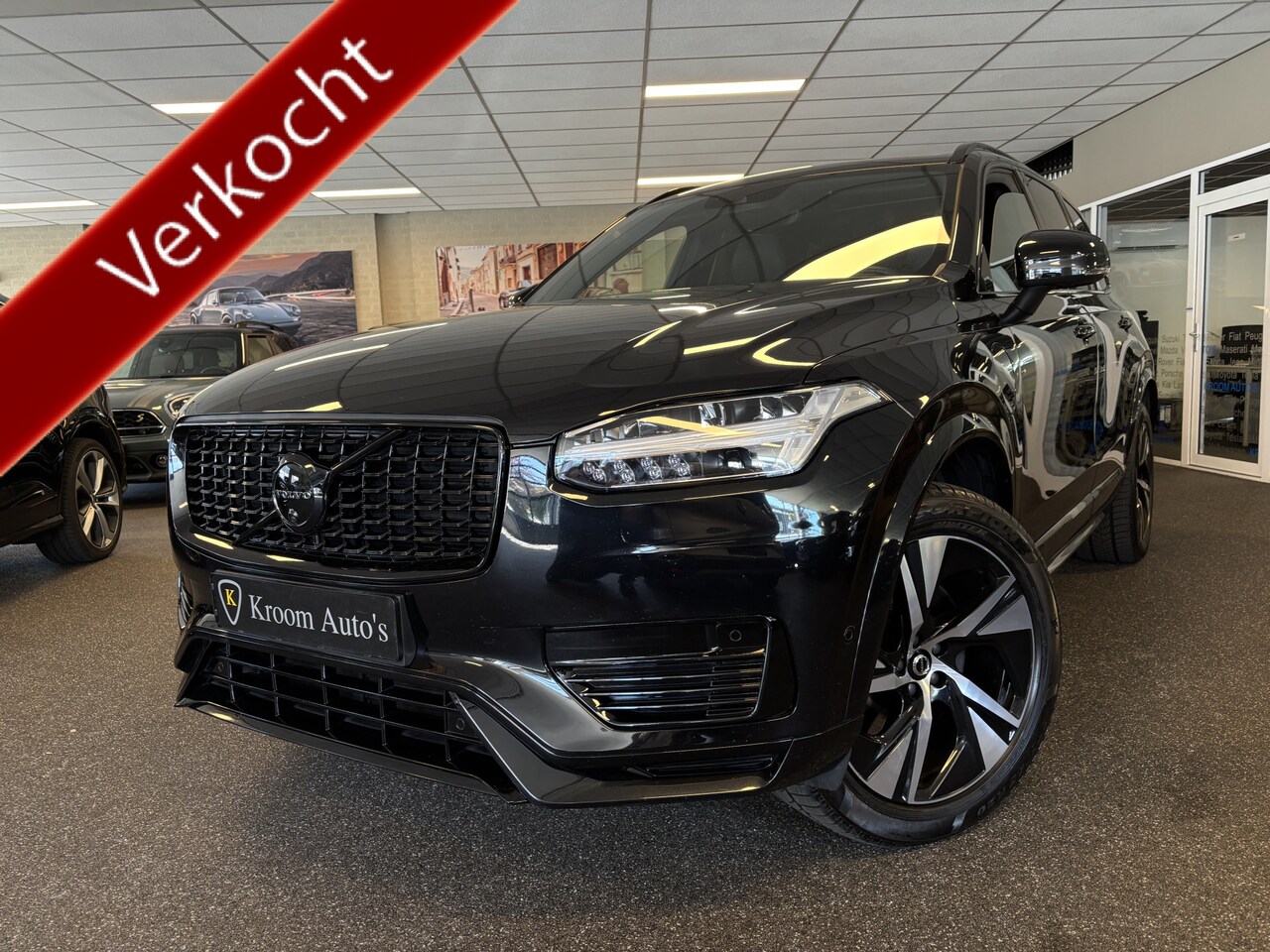 Volvo XC90 - 2.0 T8 Recharge AWD R-Design 7P / Panodak / Adapt cruise - Pilot Ass / Dab+ / Apple Carpla - AutoWereld.nl