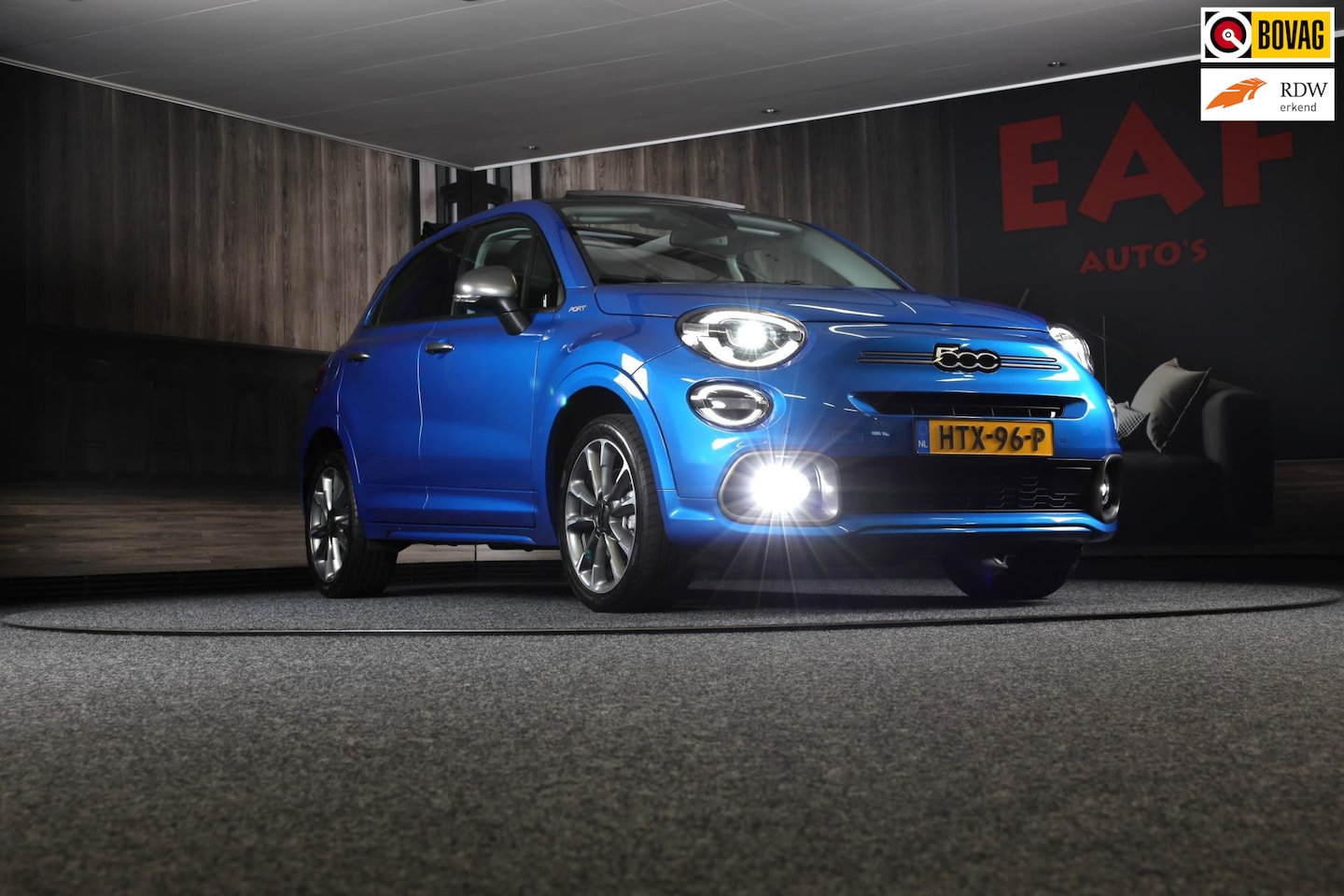 Fiat 500 X - 1.5 Hybrid Sport Cabrio / AUT / Navi / Ecc / Elek Pakket / Acc / Lane Assist / Camera / Le - AutoWereld.nl