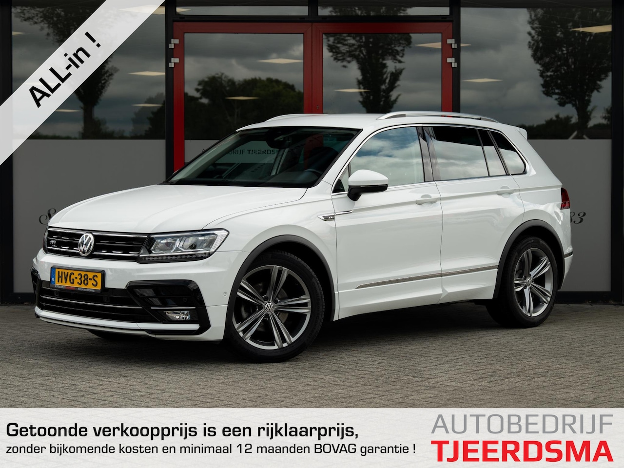 Volkswagen Tiguan - 1.5 TSI R-Line Business+ | Camera | Navigatie | LED Koplampen | Cruise Control Adaptief | - AutoWereld.nl