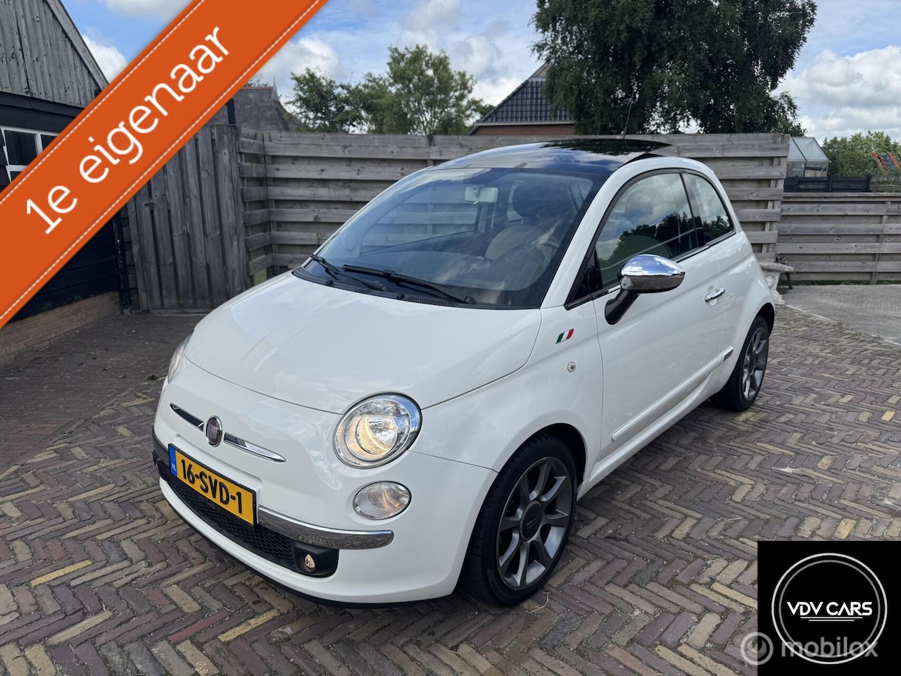 Fiat 500 - 0.9 TwinAir Lounge | 1e Eig | Elek.Pano | 95Dkm! - AutoWereld.nl