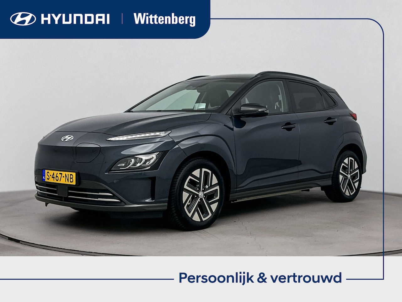 Hyundai Kona Electric - EV Premium 64 kWh Climate control | Camera | Cruise control | Navi | Electrische stoelvers - AutoWereld.nl