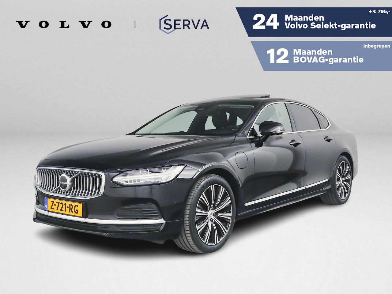 Volvo S90 - T8 AWD Ultimate Bright | B&W | Massage | Luchtvering | 360 Camera - AutoWereld.nl