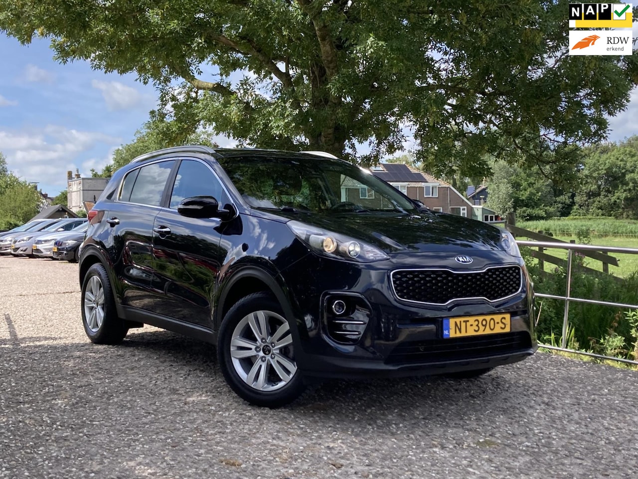 Kia Sportage - 1.6 GDI DynamicLine | Navi + Clima + Cruise nu €13.975,-!! - AutoWereld.nl