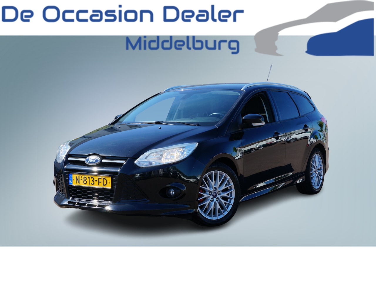 Ford Focus Wagon - 1.0 EcoBoost Titanium ST rijklaar incl garantie - AutoWereld.nl