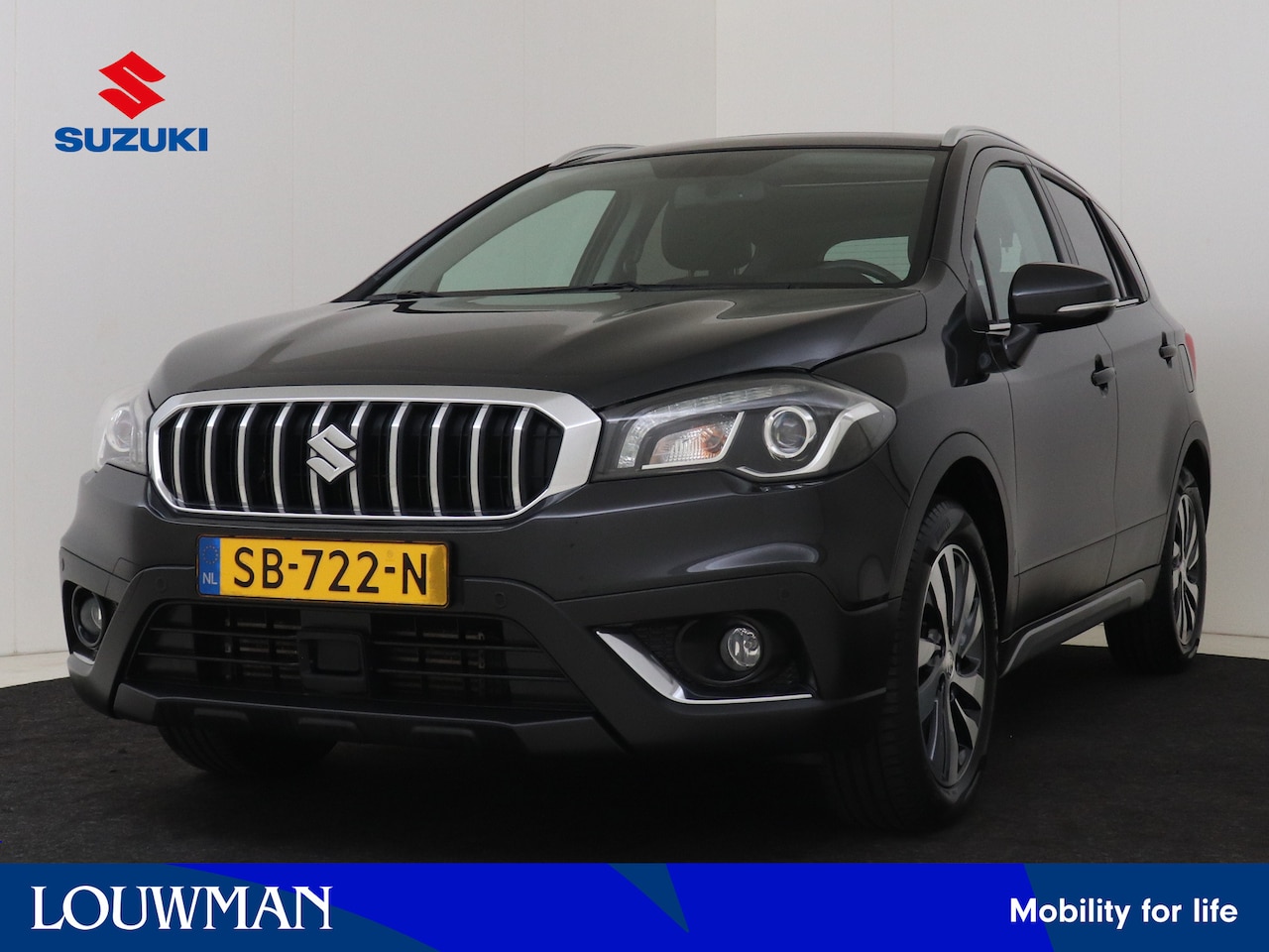 Suzuki S-Cross - 1.0 Boosterjet High Executive I Navigatie I Zwart Lederen Bekleding I Elektrisch Glazen Sc - AutoWereld.nl
