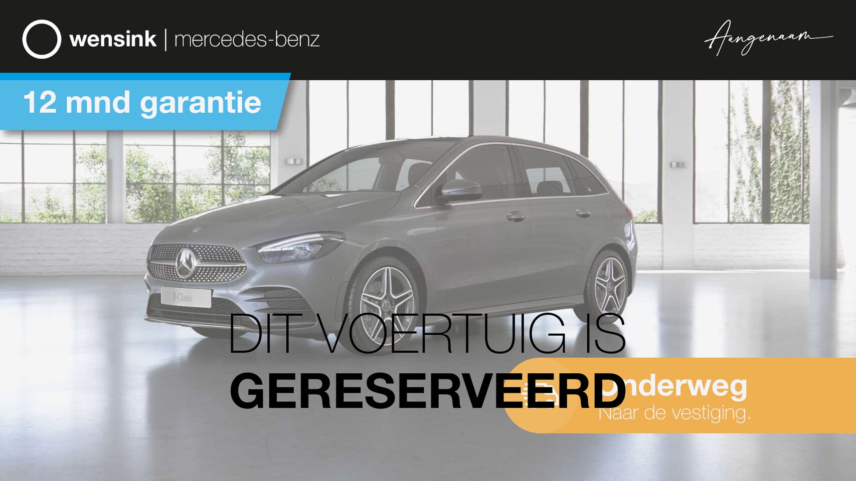 Mercedes-Benz B-klasse - 180 Business Solution AMG | Panoramadak | Widescreen | Trekhaak | Stoelverwarming | Achter - AutoWereld.nl