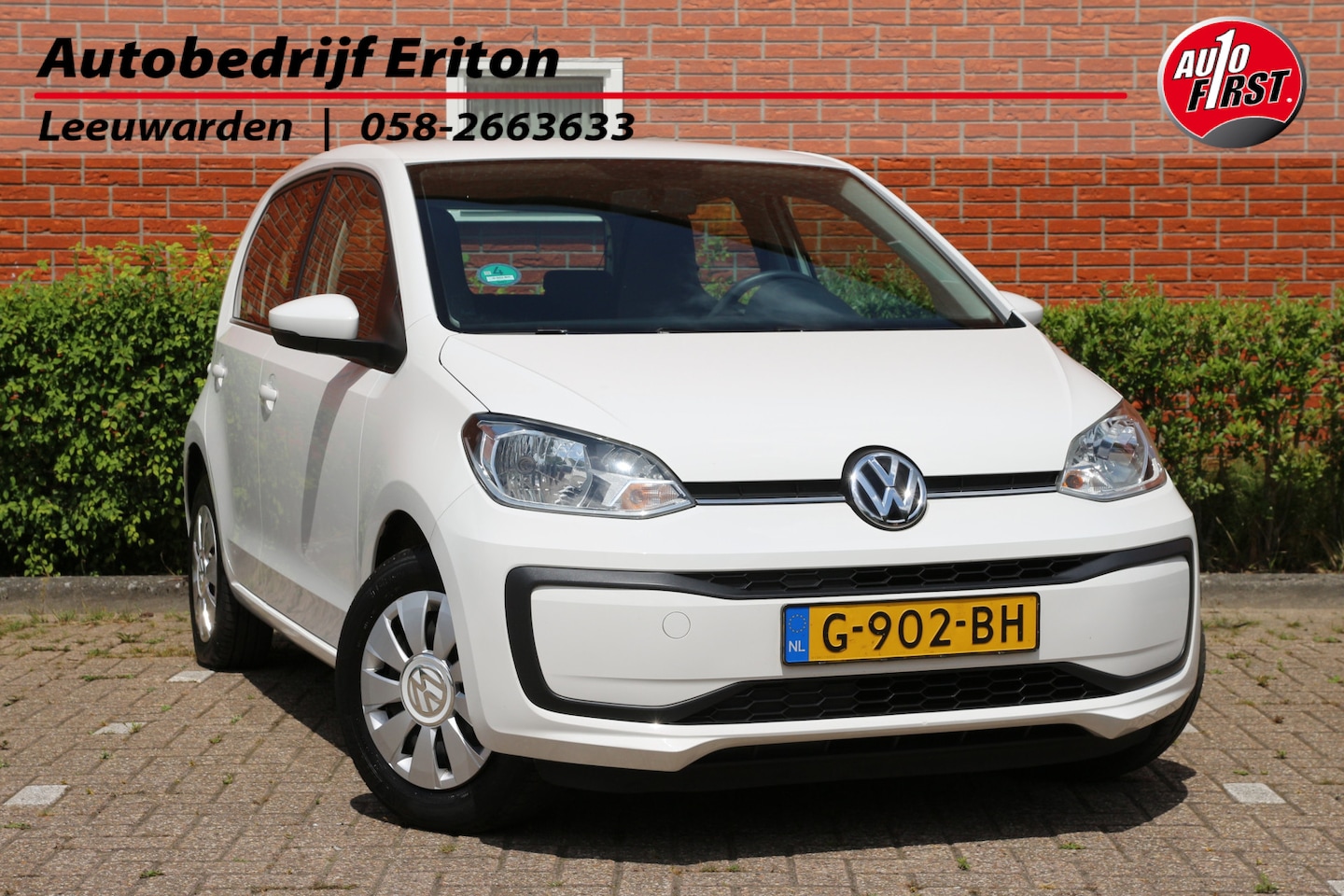 Volkswagen Up! - 1.0 BMT 60pk move up! | NL-auto | 5 deuren | Airco | Navigatie | Elek. ramen | Centr. deur - AutoWereld.nl