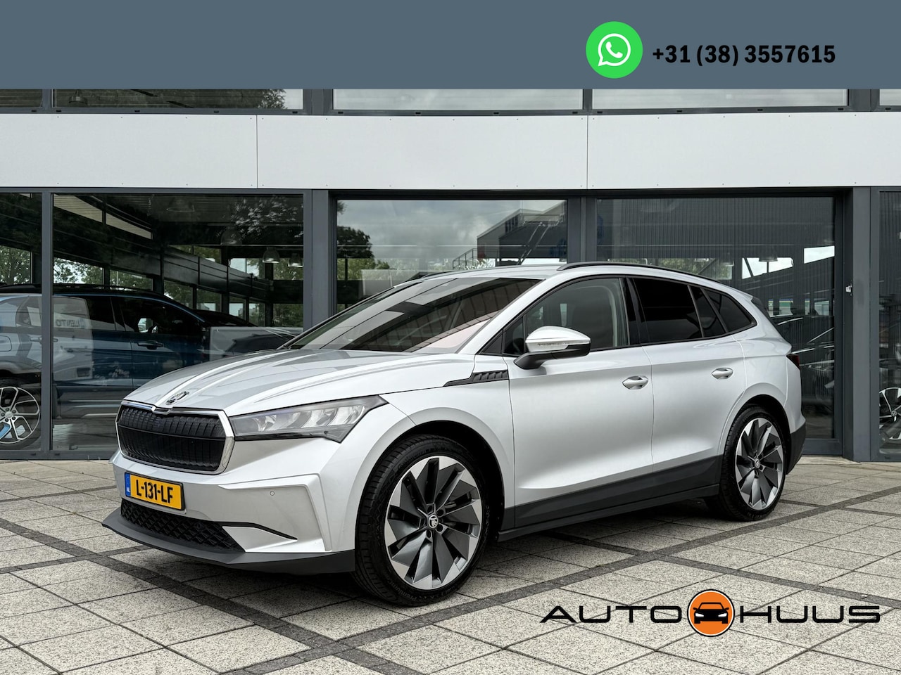 Skoda Enyaq iV - 60 | Leder | Trekhaak | 21 Inch | Camera | - AutoWereld.nl