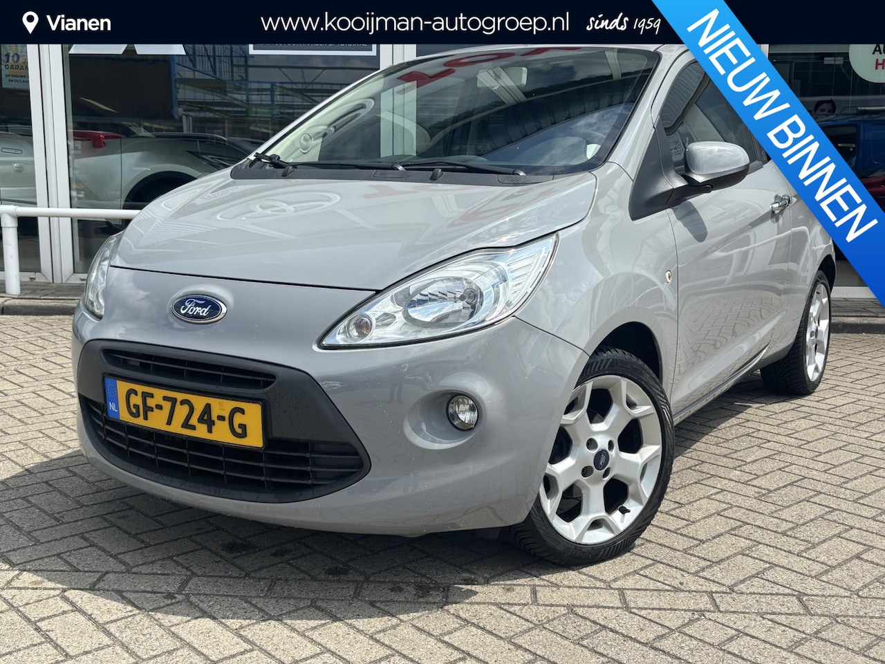 Ford Ka - 1.2 Titanium X start/stop PANORAMA DAK, SLECHTS 124.922KM, ZEER NETTTE AUTO!! - AutoWereld.nl