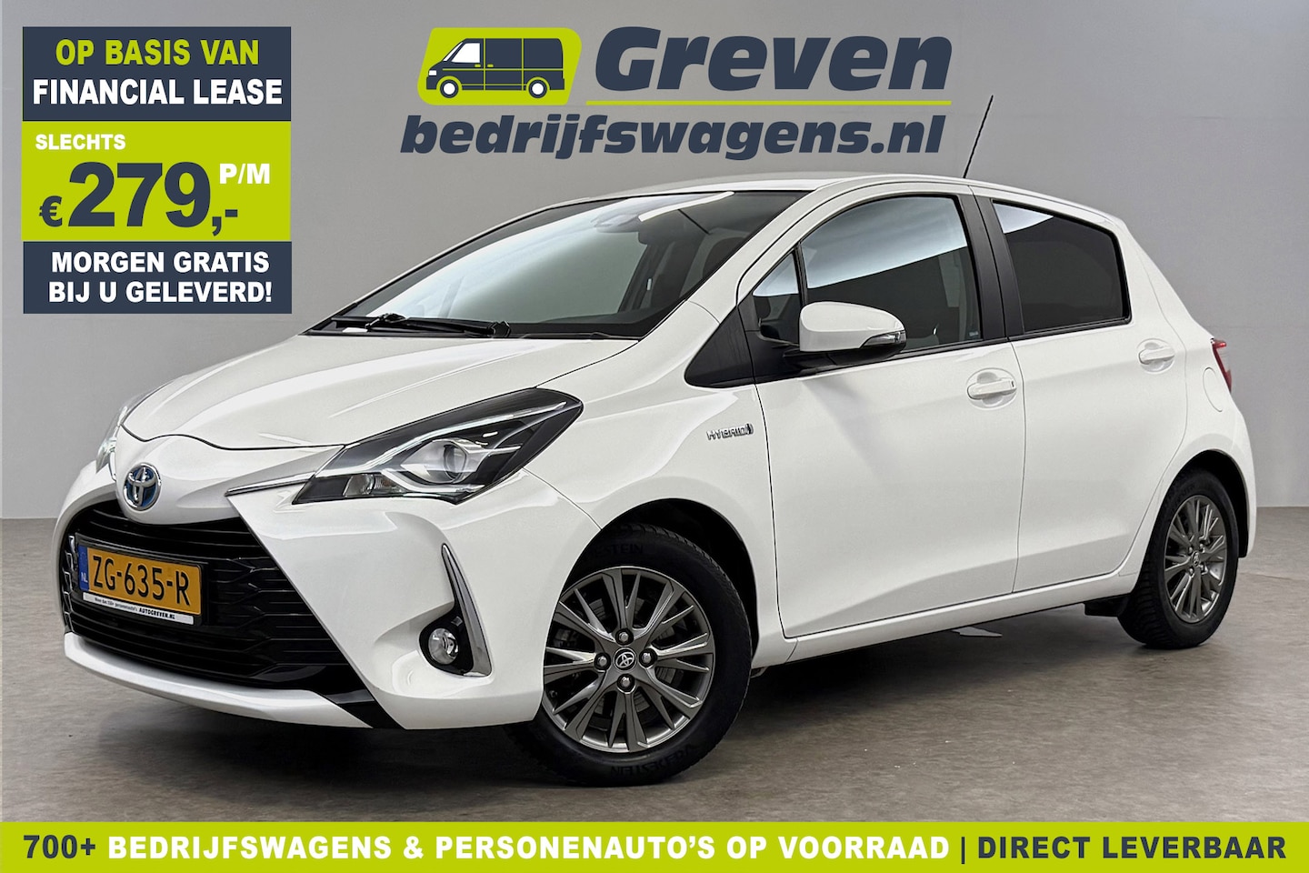 Toyota Yaris - 1.5 Hybrid Dynamic LED Camera Clima Cruise Navi 15"LMV - AutoWereld.nl