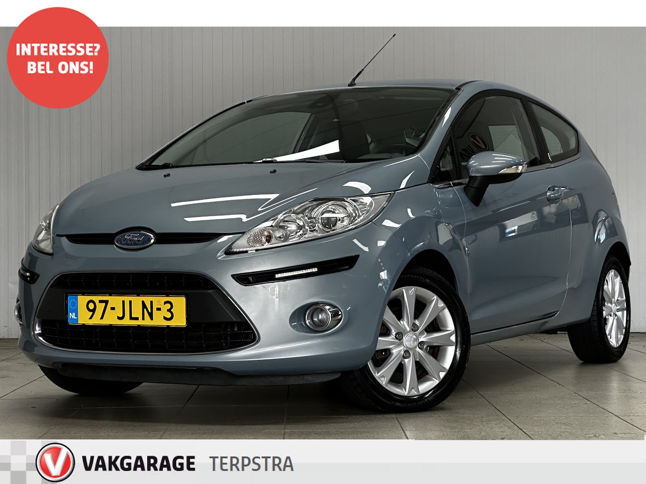Ford Fiesta - 1.25 Ghia/ D-Riem verv: 74.000 KM!/ DEALER ONDERHOUDEN!/ 15'' LMV/ Voorruitverw./ Airco/ C - AutoWereld.nl