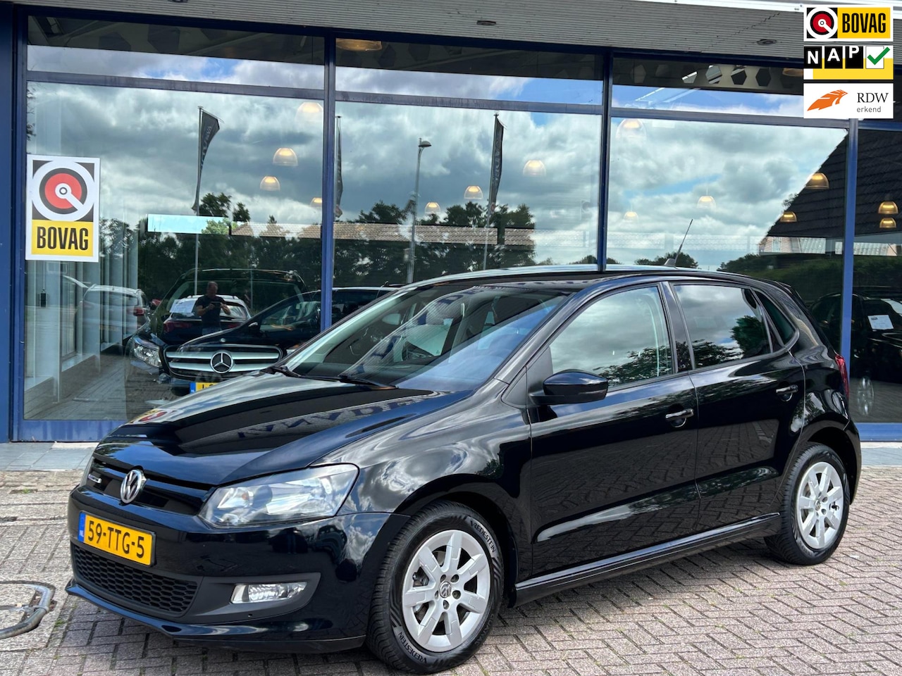 Volkswagen Polo - 1.2 TDI BlueMotion Comfortline 5Drs Navi Airco Cruise NAP NL-Auto Dealeronderhouden! - AutoWereld.nl