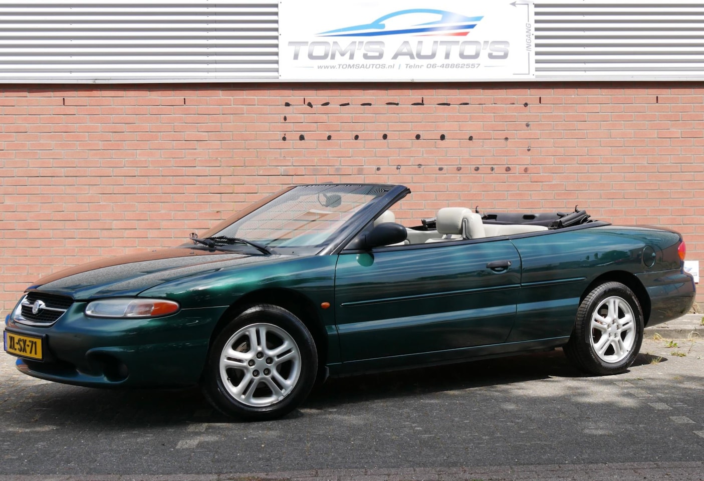 Chrysler Stratus - 2.5i V6 LX Convertible airco. automaat. trekhaak. - AutoWereld.nl
