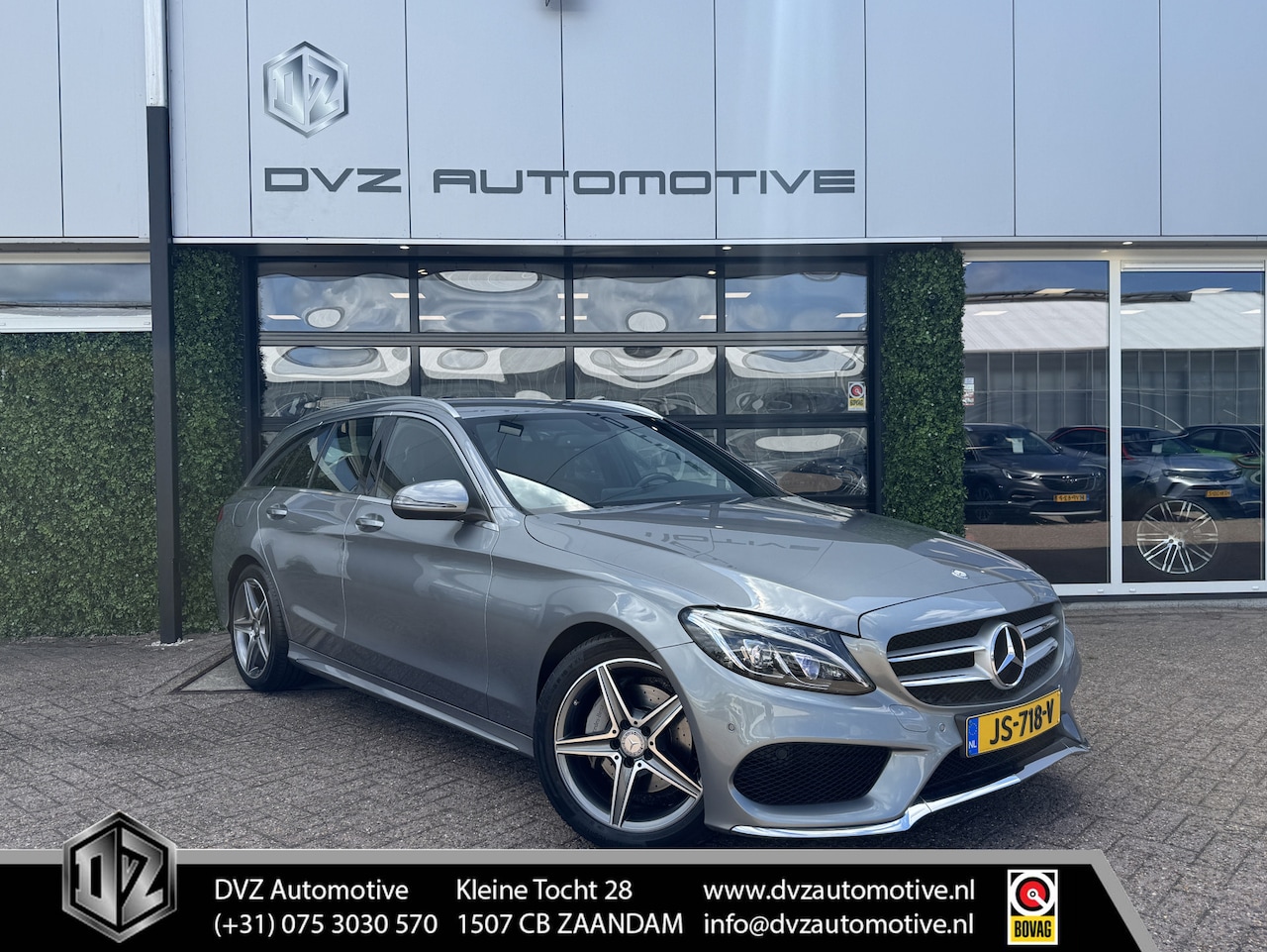 Mercedes-Benz C-klasse Estate - 200 Ambition | AMG Styling | Leder | Elek. trekhaak | - AutoWereld.nl