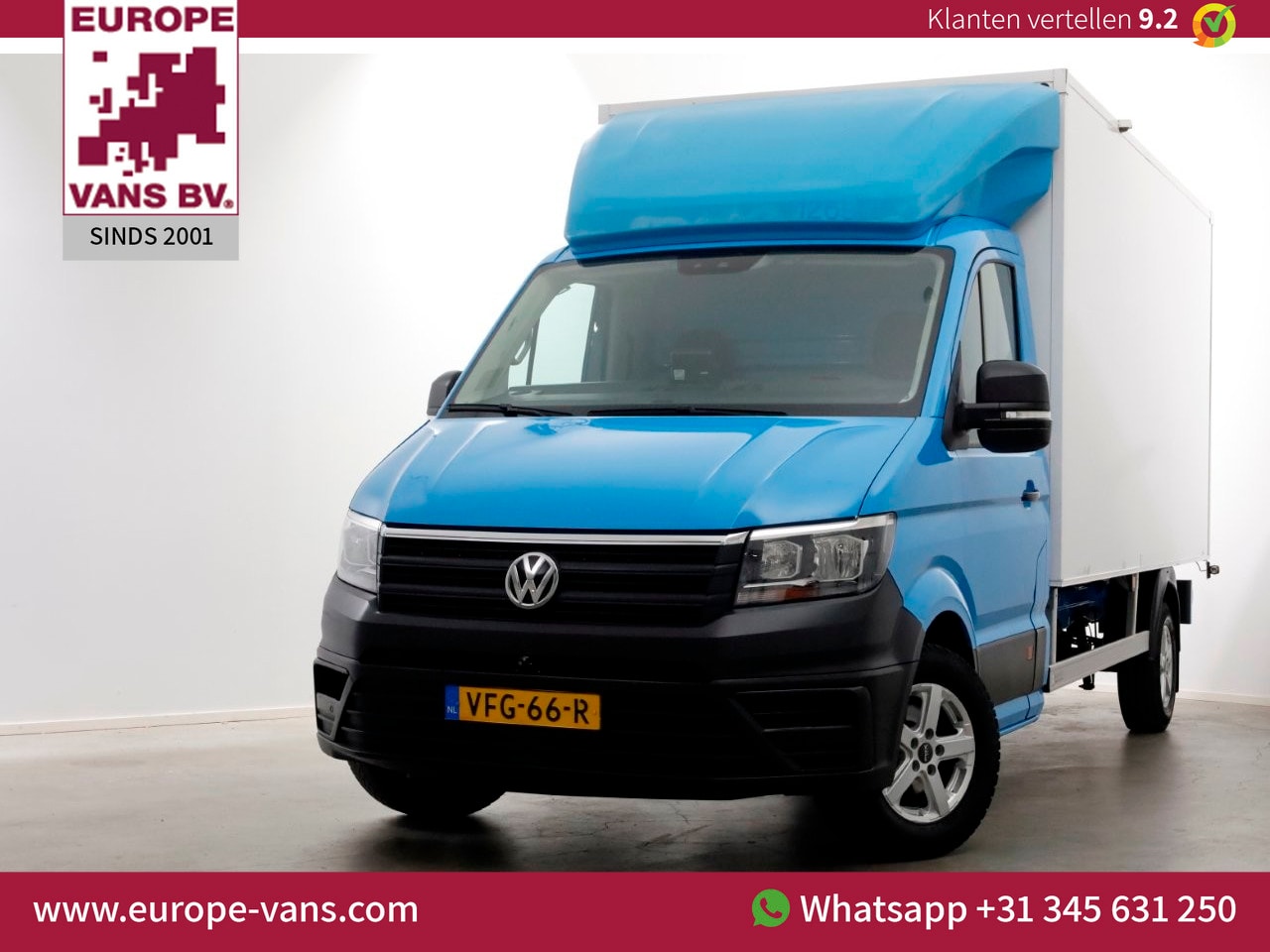 Volkswagen Crafter - 35 2.0 TDI E6 Bakwagen met achterdeuren 2 Persoons 02-2020 - AutoWereld.nl