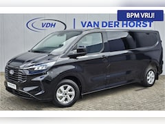Ford Transit Custom - 320 2.0-136pk TDCI L2H1 Limited dubbele cabine 6-zits. De NIEUWE Transit Custom mèt dubbel