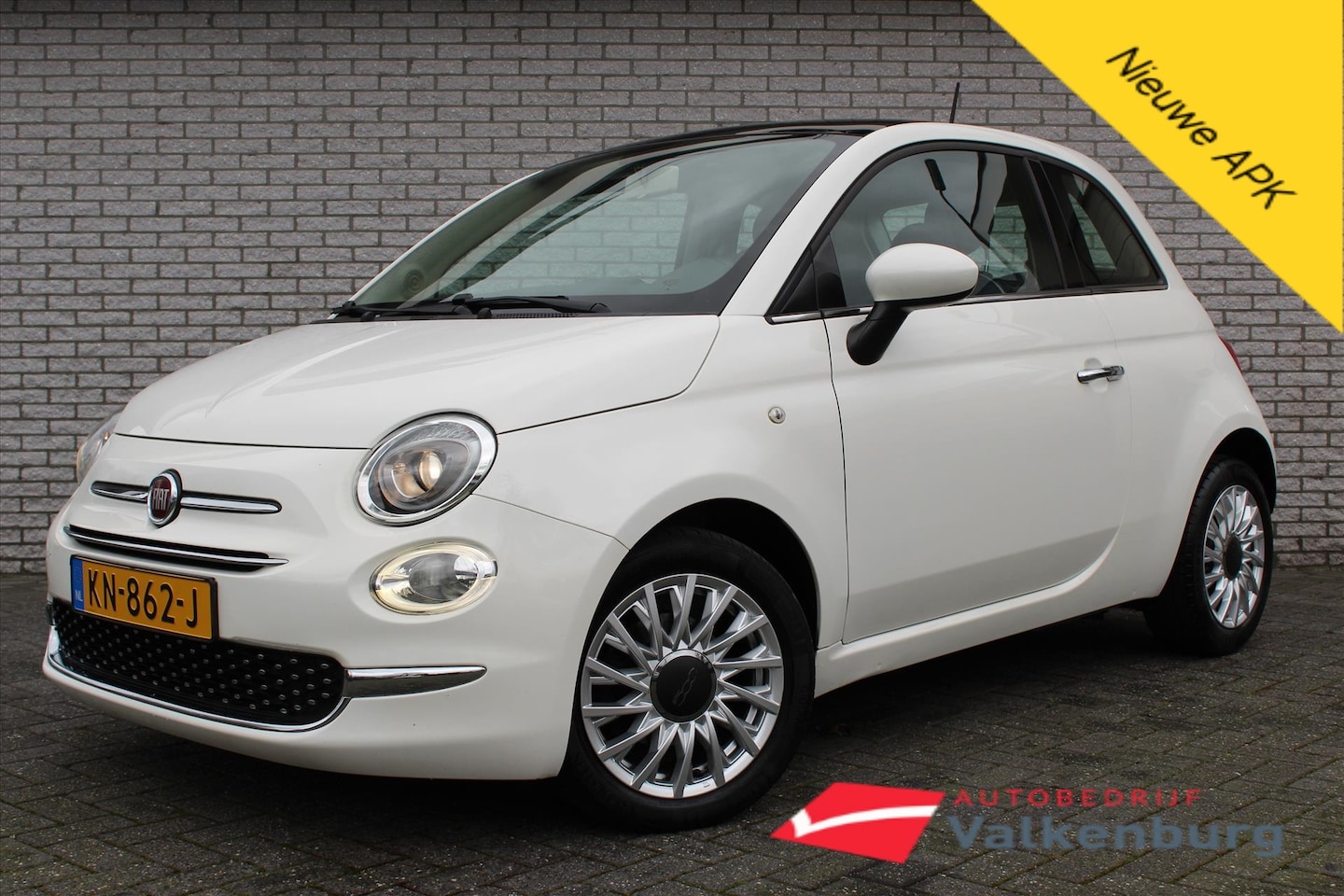 Fiat 500 - TwinAir Turbo 80pk Lounge | AIRCO | PANO DAK - AutoWereld.nl
