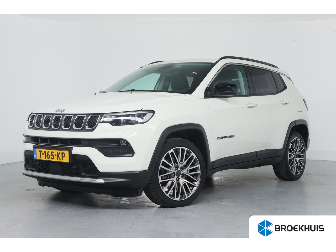 Jeep Compass - 4xe 240 Plug-in Hybrid Electric Limited | Adaptive Cruise | Stoel/-Stuurverwarming | Elekt - AutoWereld.nl