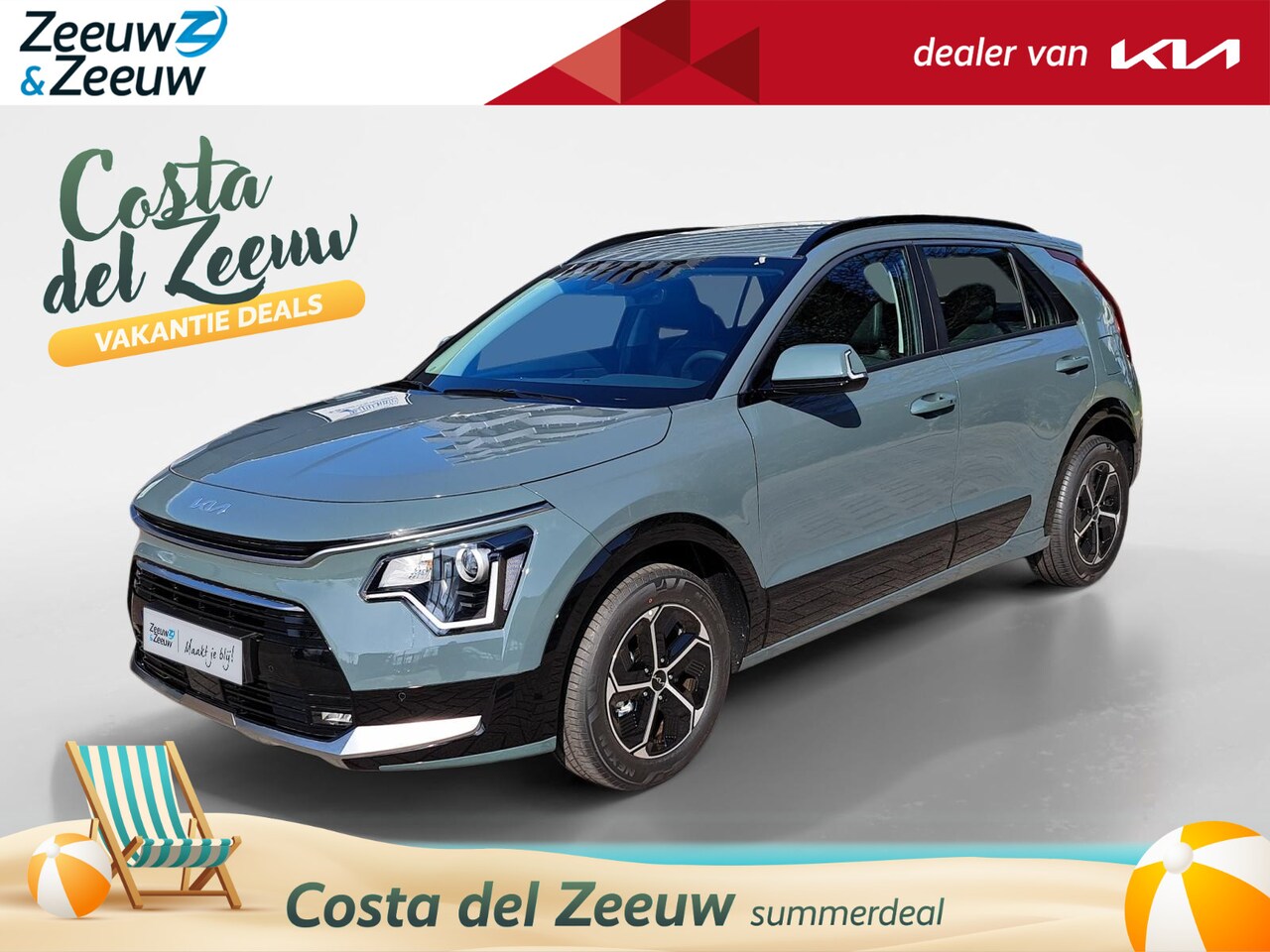 Kia Niro - 1.6 GDi Hybrid DynamicLine | Enkele op voorraad bel voor info | Incl €3.250,- inruilpremie - AutoWereld.nl