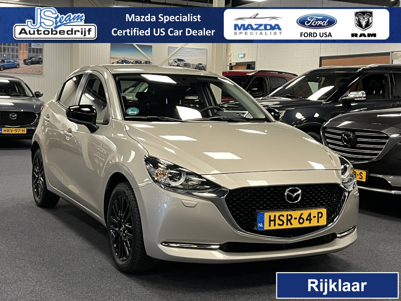 Mazda 2 - 1.5i SkyActiv-G Sportive 90PK Leder Navi DAB+ Apple CarPlay Camera PDC - AutoWereld.nl