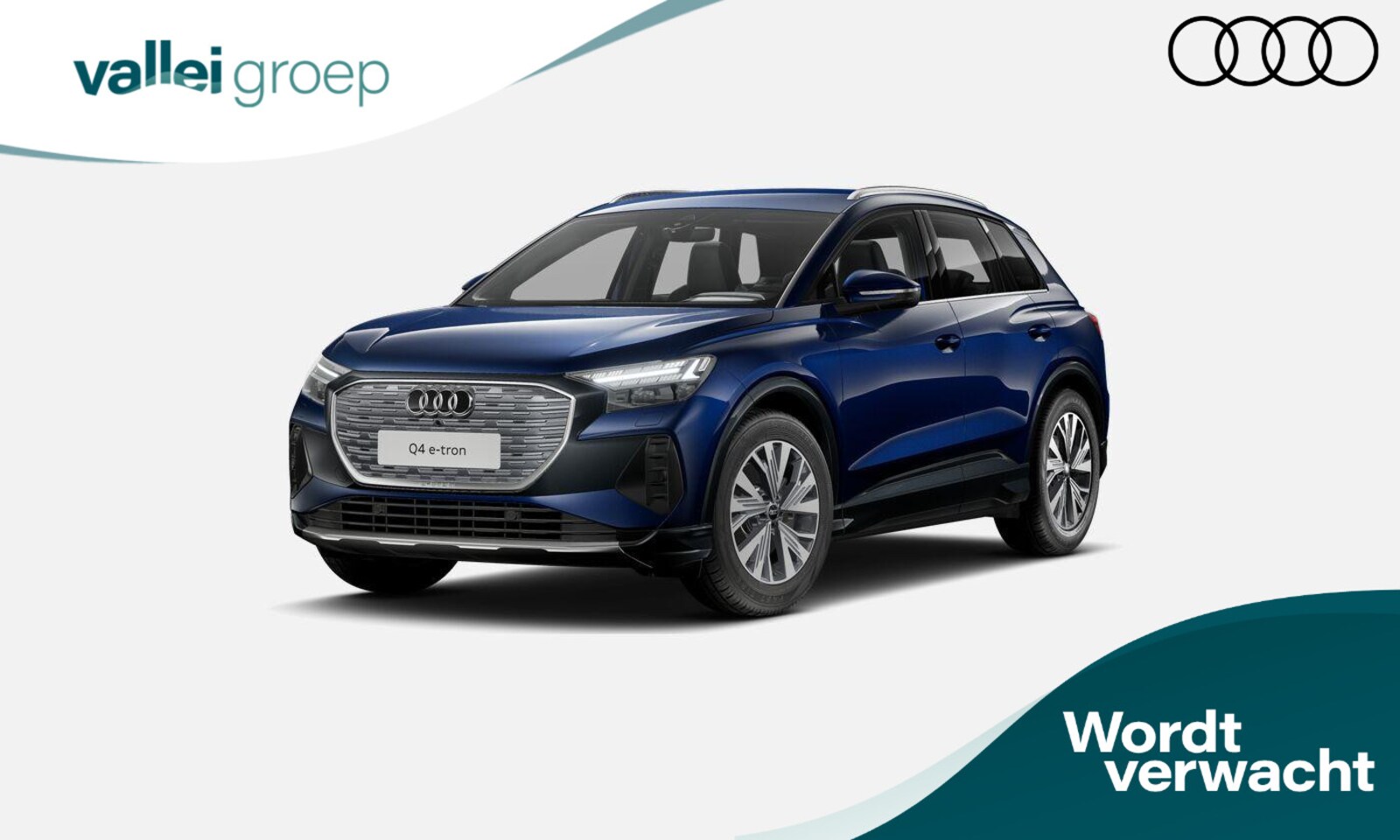 Audi Q4 e-tron - 45 quattro 286 PK Advanced edition | Assistentiepakket plus | Navarrablauw metallic | - AutoWereld.nl
